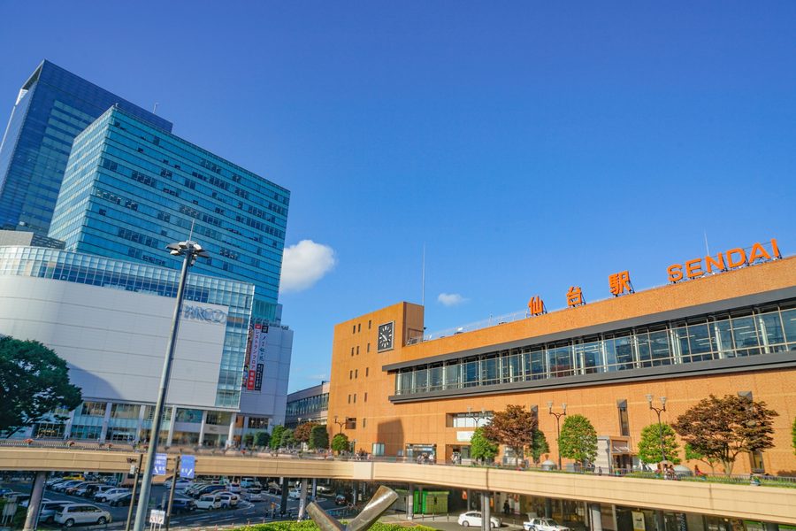 仙台市街の風景